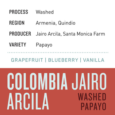 Colombia Jairo Arcila - Washed Papayo