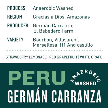 Peru Germán Carranza  - Anaerobic Washed