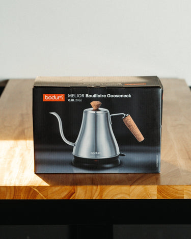 BODUM MELIOR ELECTRIC GOOSENECK KETTLE - Dessert Oasis Coffee Roasters