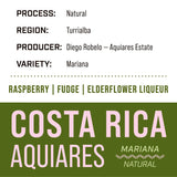 Costa Rica Aquiares Estate — Mariana | Natural - Dessert Oasis Coffee Roasters