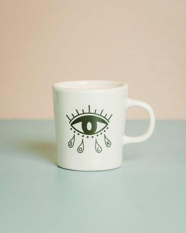 Evil Eye Mug - Dessert Oasis Coffee Roasters