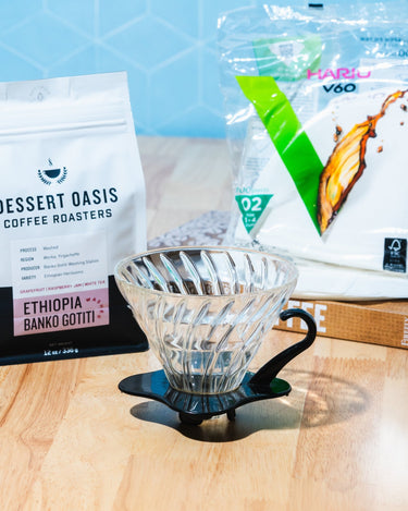 HARIO V60 BREW - AT - HOME BUNDLE - Dessert Oasis Coffee Roasters