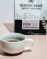 Peru Germán Carranza | Tres Cogollos — Washed - Dessert Oasis Coffee Roasters