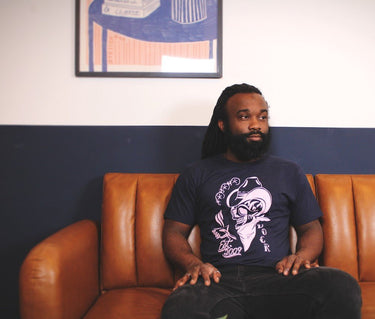 SKELETON COWBOY TEE - Dessert Oasis Coffee Roasters