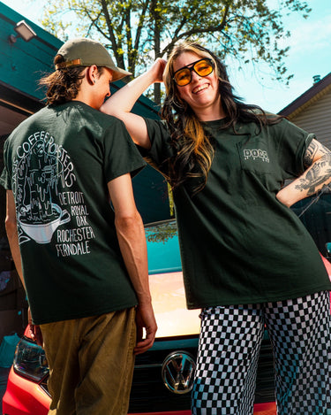 Swamp Monster Pocket T-Shirt - Dessert Oasis Coffee Roasters