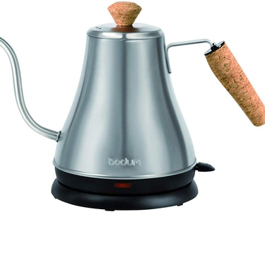 BODUM MELIOR ELECTRIC GOOSENECK KETTLE (SILVER)