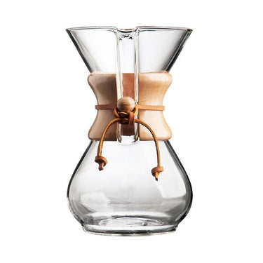 CHEMEX 6-CUP GLASS BREWER