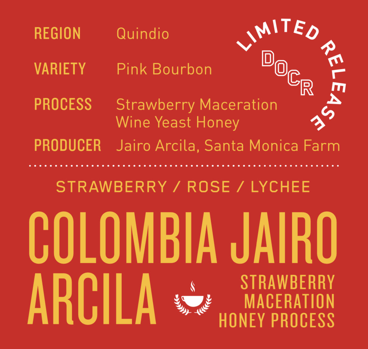 Colombia Jairo Arcila Strawberry Maceration