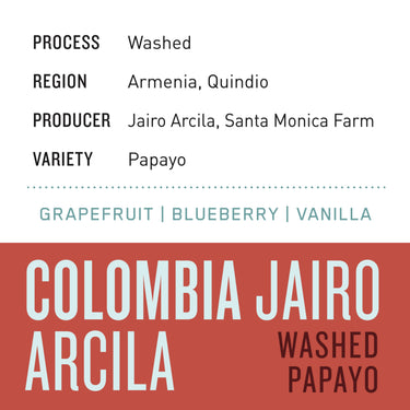 Colombia Jairo Arcila | Washed Papayo