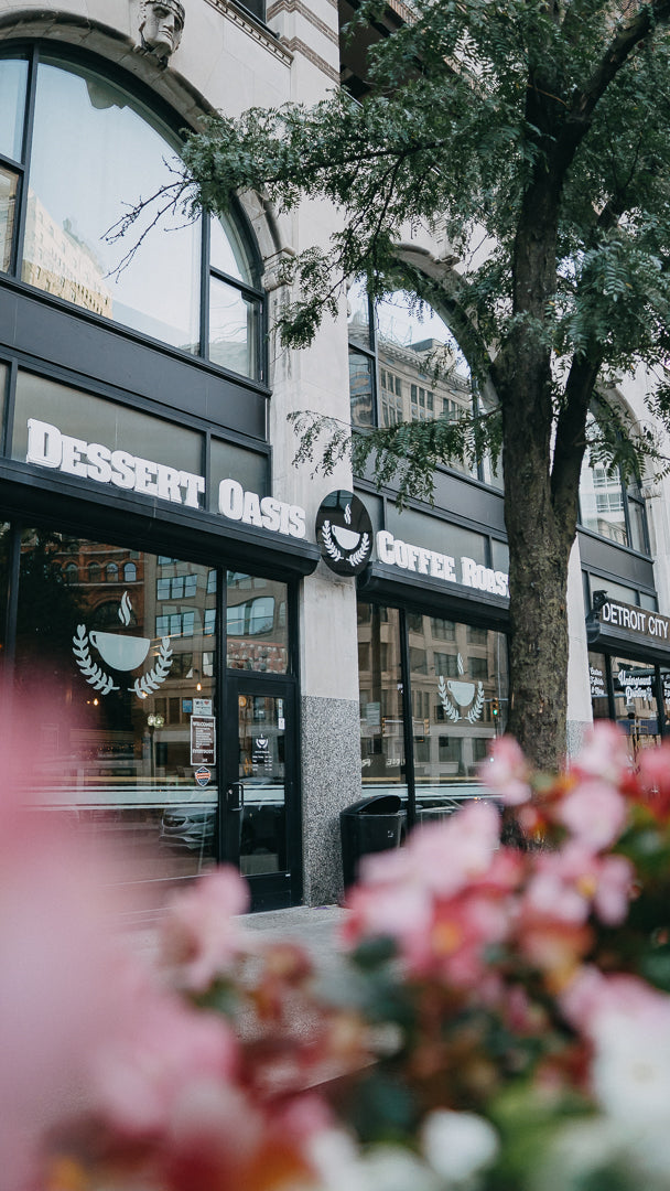 DETROIT CAFE Dessert Oasis Coffee Roasters