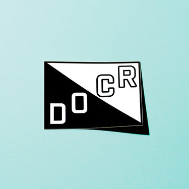 DOCR Flag Sticker
