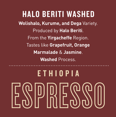 Ethiopia Halo Beriti — Washed | Espresso