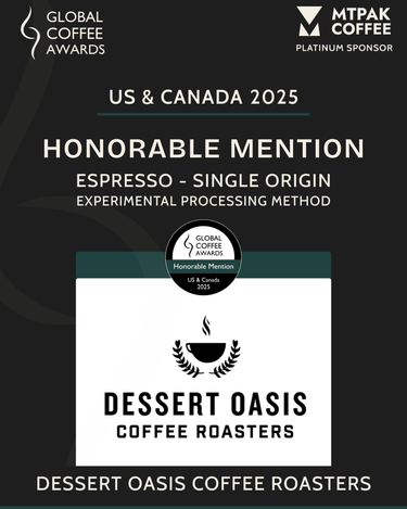 Brazil Vinicius Ignotti | "Volcano" Fermented Natural — Espresso - Dessert Oasis Coffee Roasters