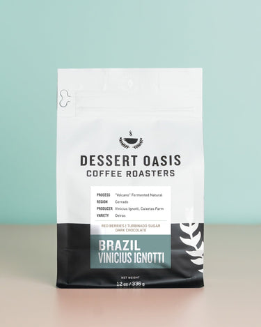 Brazil Vinicius Ignotti | "Volcano" Fermented Natural (House Coffee) - Dessert Oasis Coffee Roasters
