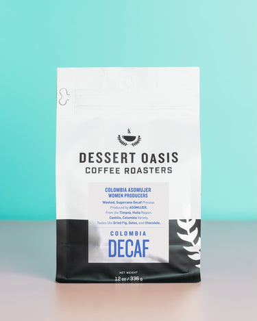 Colombia ASOMUJER — Women Producers | Washed, Sugarcane Decaf - Dessert Oasis Coffee Roasters