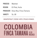 Colombia Finca Tamana SL28 | Washed - Dessert Oasis Coffee Roasters