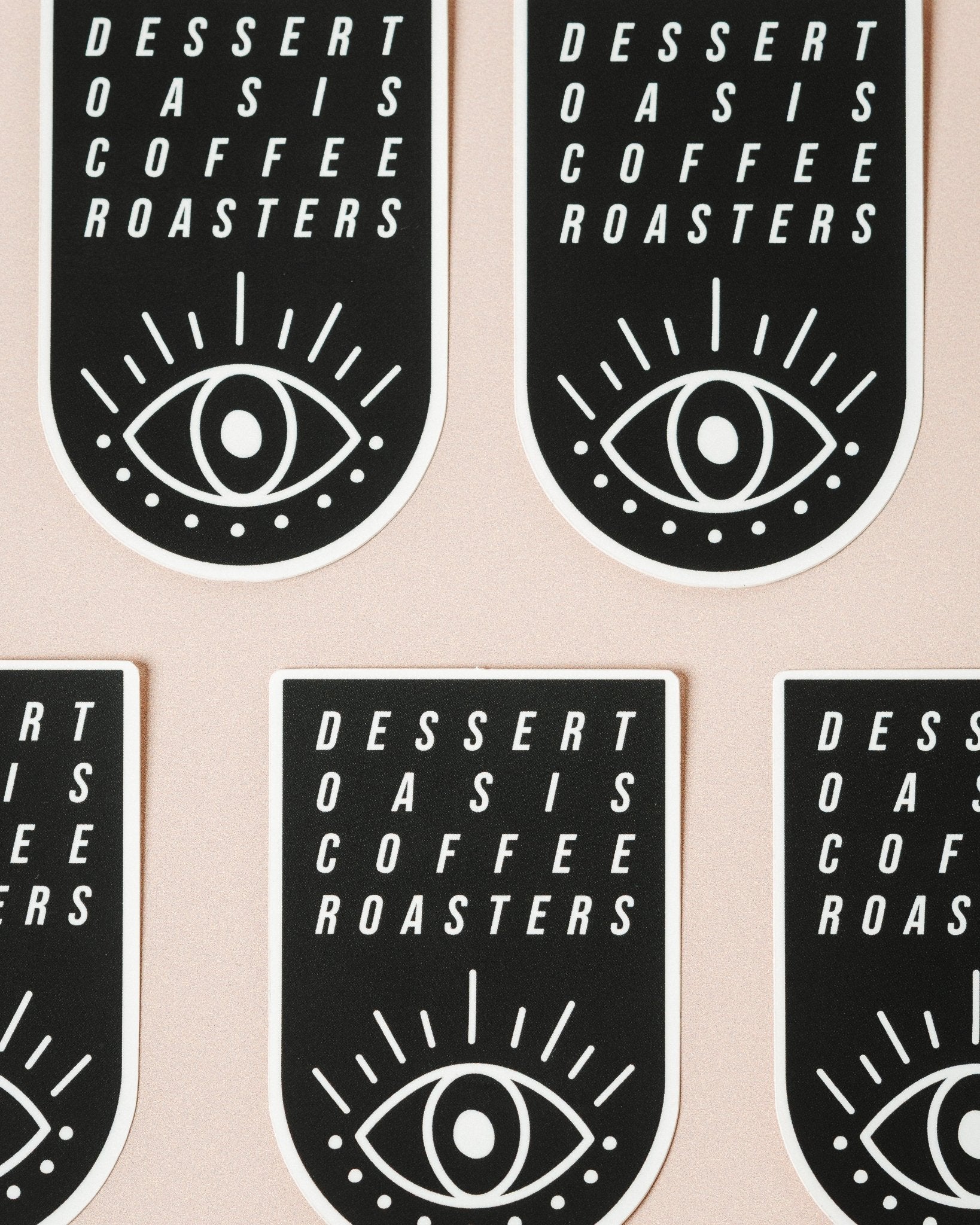 Essential DOCR Sticker Pack – Dessert Oasis Coffee Roasters