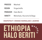 Ethiopia Halo Beriti — Washed | House - Dessert Oasis Coffee Roasters