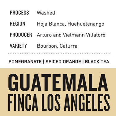 Guatemala Finca Los Angeles | Washed (House Coffee) - Dessert Oasis Coffee Roasters