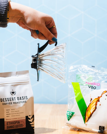 HARIO V60 BREW - AT - HOME BUNDLE - Dessert Oasis Coffee Roasters