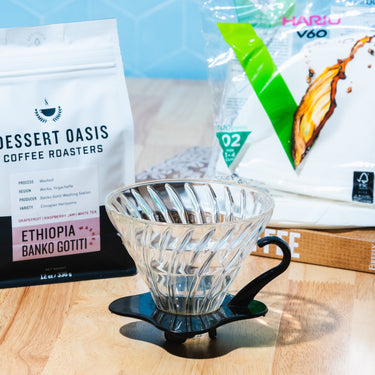 HARIO V60 BREW - AT - HOME BUNDLE - Dessert Oasis Coffee Roasters