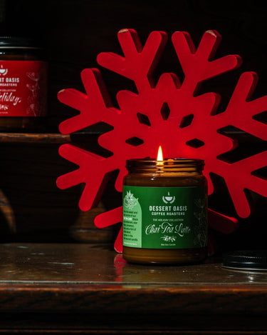 Holiday Collection Soy Candles - Dessert Oasis Coffee Roasters
