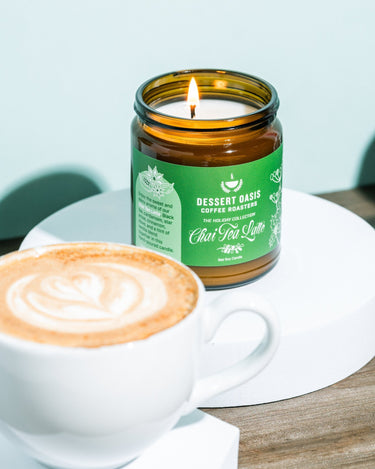 Holiday Collection Soy Candles - Dessert Oasis Coffee Roasters