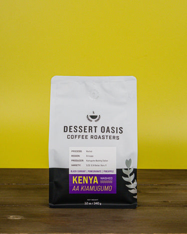 Kenya AA Kiamugumo | Washed - Dessert Oasis Coffee Roasters